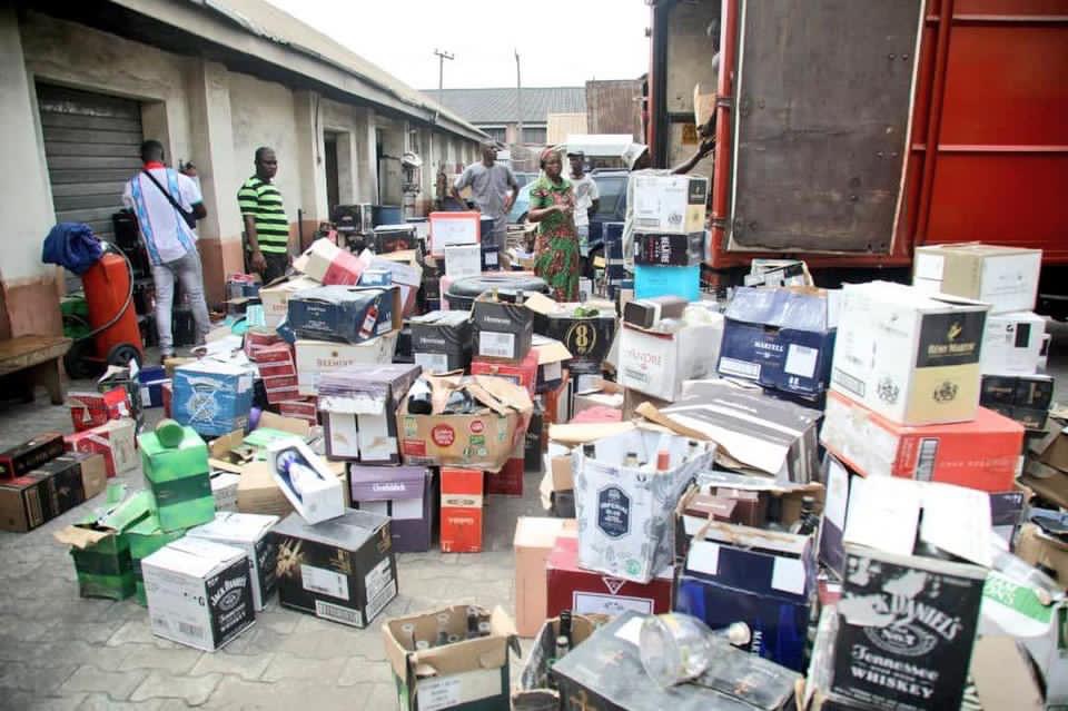 NAFDAC raids ‘illegal factories’ producing alcoholic drinks in Lagos.